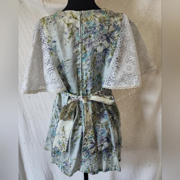 SOLD -Authentic 70s Shirt/Super mini dress - Picture 3 of 9